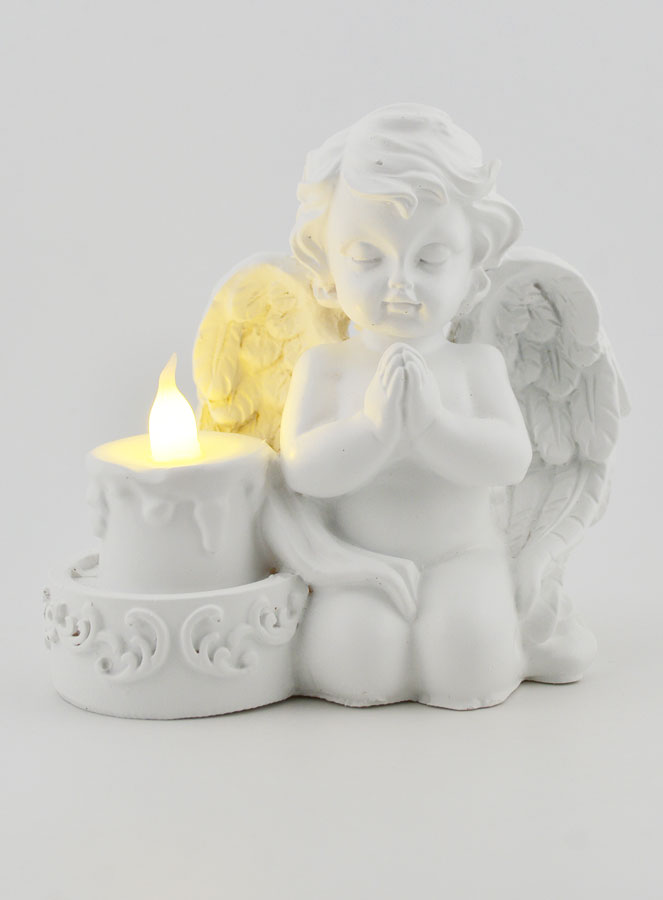 Ange Lumineux en Prière - 10cm (pic 1)
