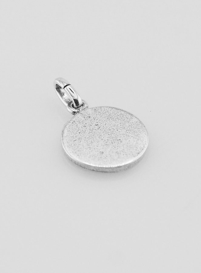 Médaille Saint Esprit en Argent 925 Plaqué - 12mm (pic 4)