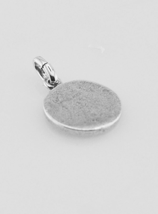 Médaille Saint Michel en Argent 925 Plaqué - 12mm (pic 4)