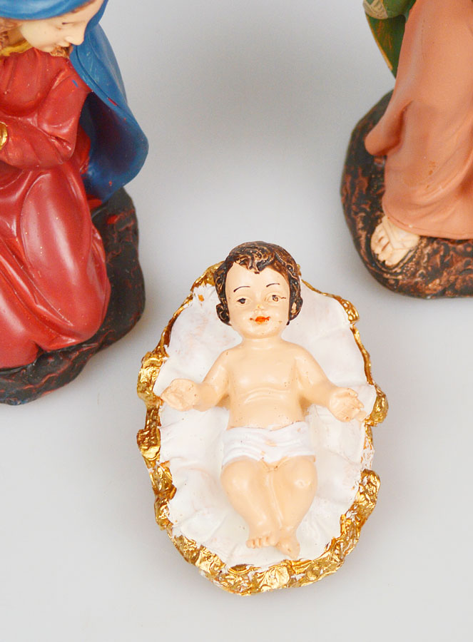 Crèche de Noël Santons Nativité - 19cm (pic 2)