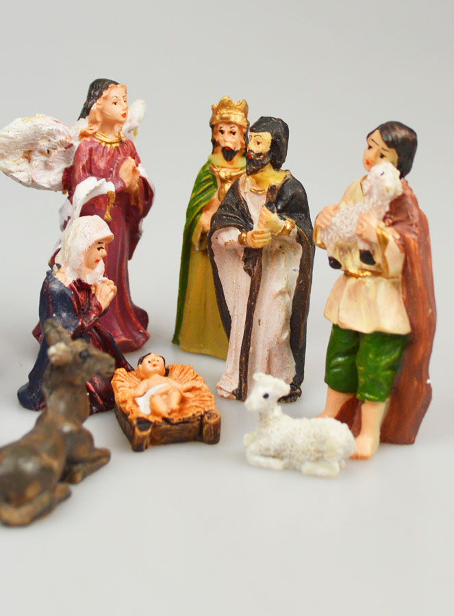 Crèche de Noël Scène 11 Santons - 7,5cm (pic 4)