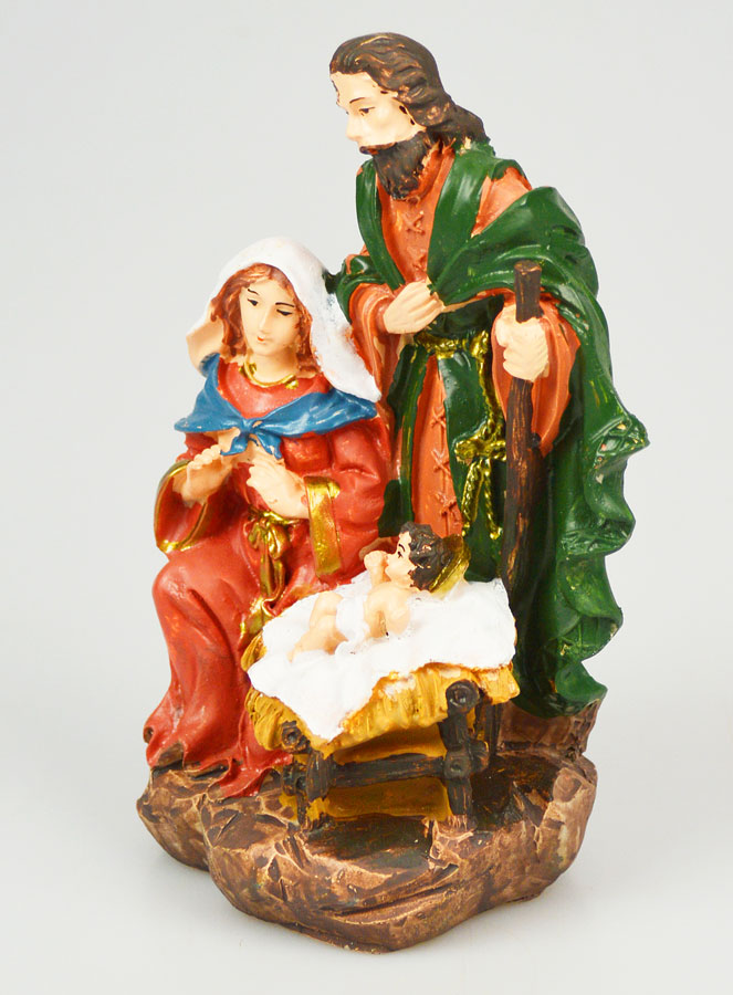 Crèche de Noël Nativité - 16cm (pic 2)