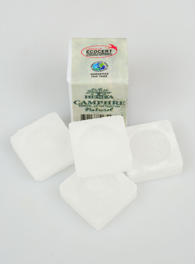 Camphre Naturel en Cube Label Ecocert - 18g (pic 4)