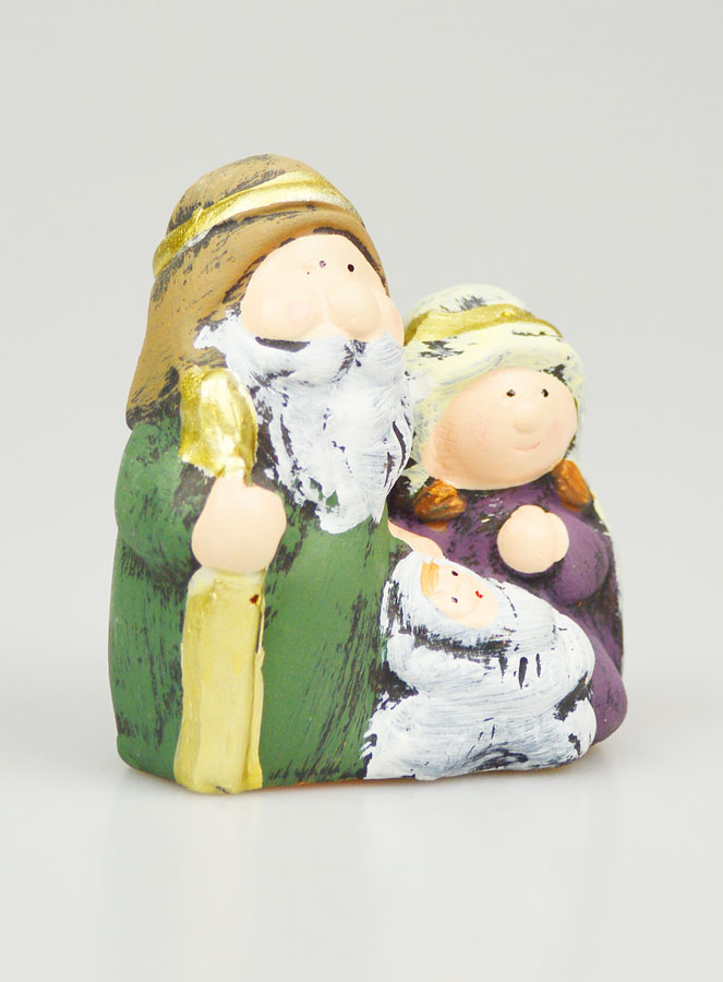 Crèche Nativité de Noël - 7,5cm (pic 3)