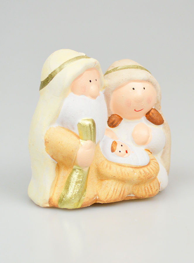 Crèche Nativité de Noël - 7,5cm (pic 3)