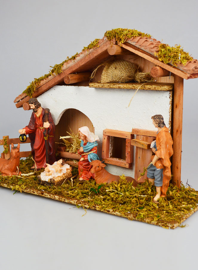 Crèche de Noël 6 Santons - 40cm (pic 4)