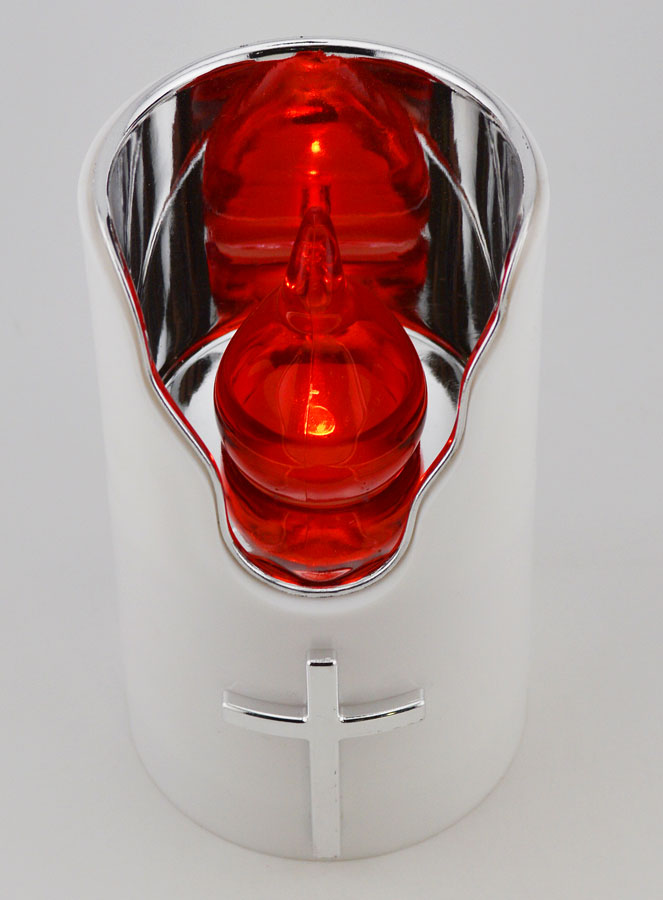 Bougie de Cimetière à LED - Rouge (pic 2)