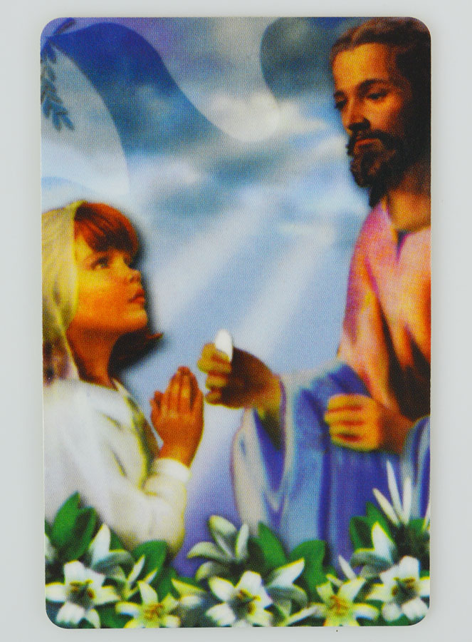 Carte de Première Communion Fille (pic 1)