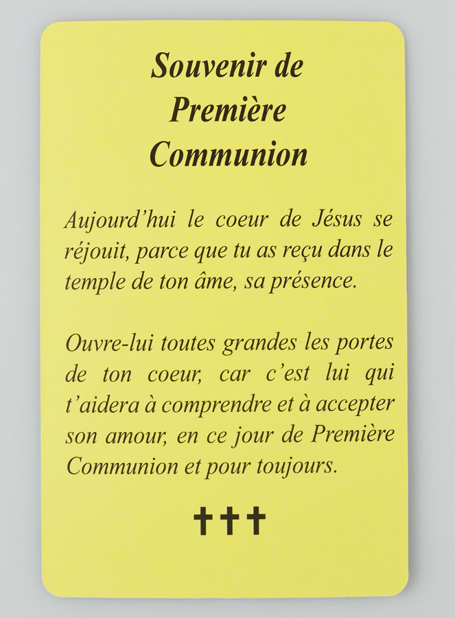 Carte Première Communion Communiant (pic 4)