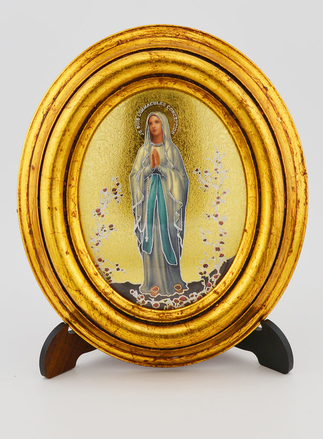 Icone Religieuse Notre Dame de lourdes (pic 1)
