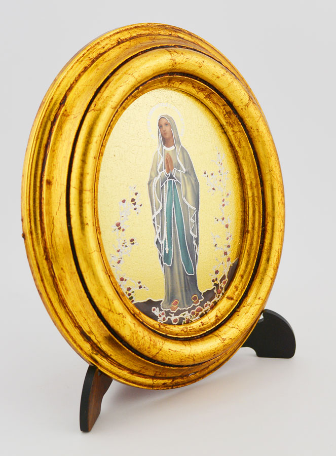 Icone Religieuse Notre Dame de lourdes (pic 3)