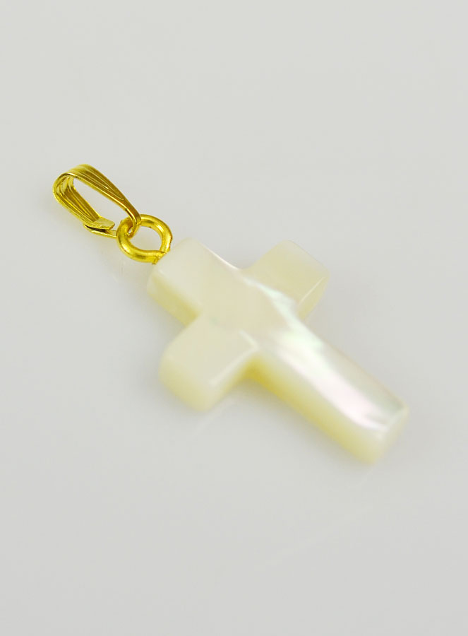 Pendentif Croix en Nacre (pic 2)
