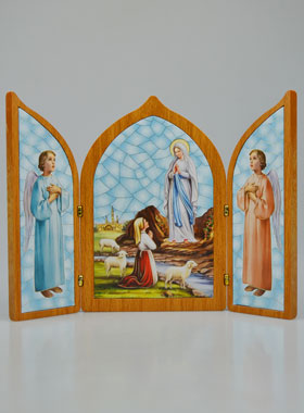 Icône Religieuse Notre Dame de Lourdes (pic 1)