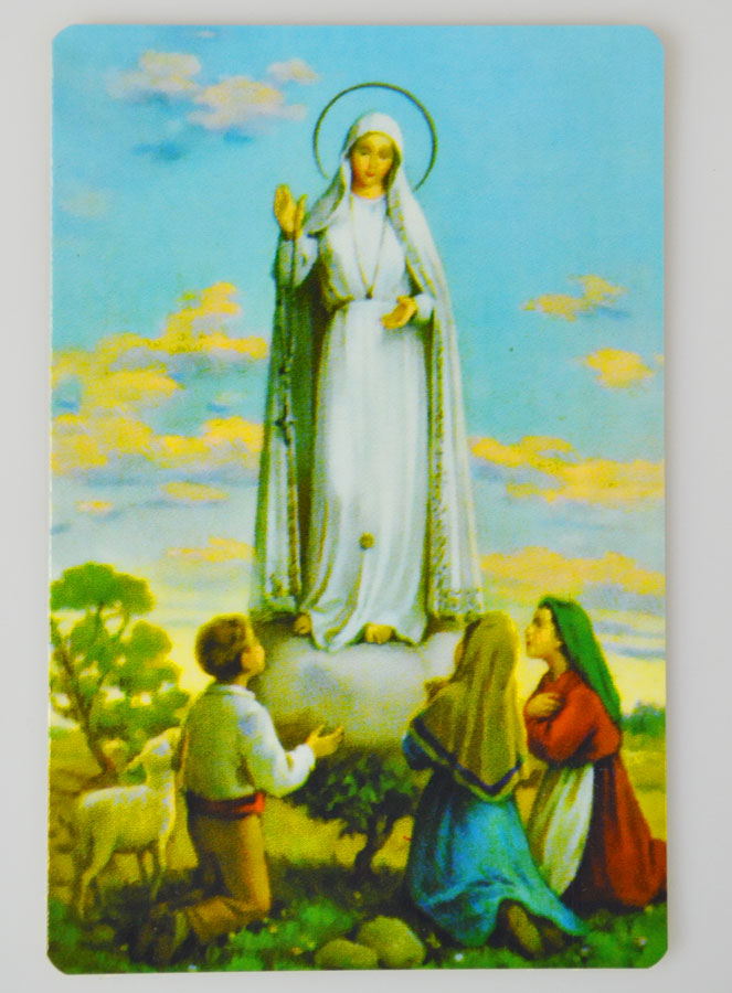 Carte de Prière Notre Dame de Fatima (pic 1)