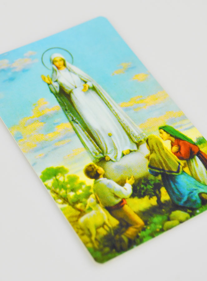 Carte de Prière Notre Dame de Fatima (pic 3)