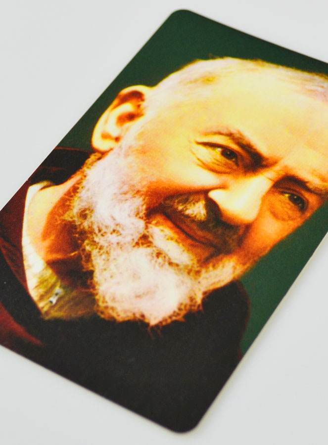 Carte de Prière Saint Padre Pio (pic 2)