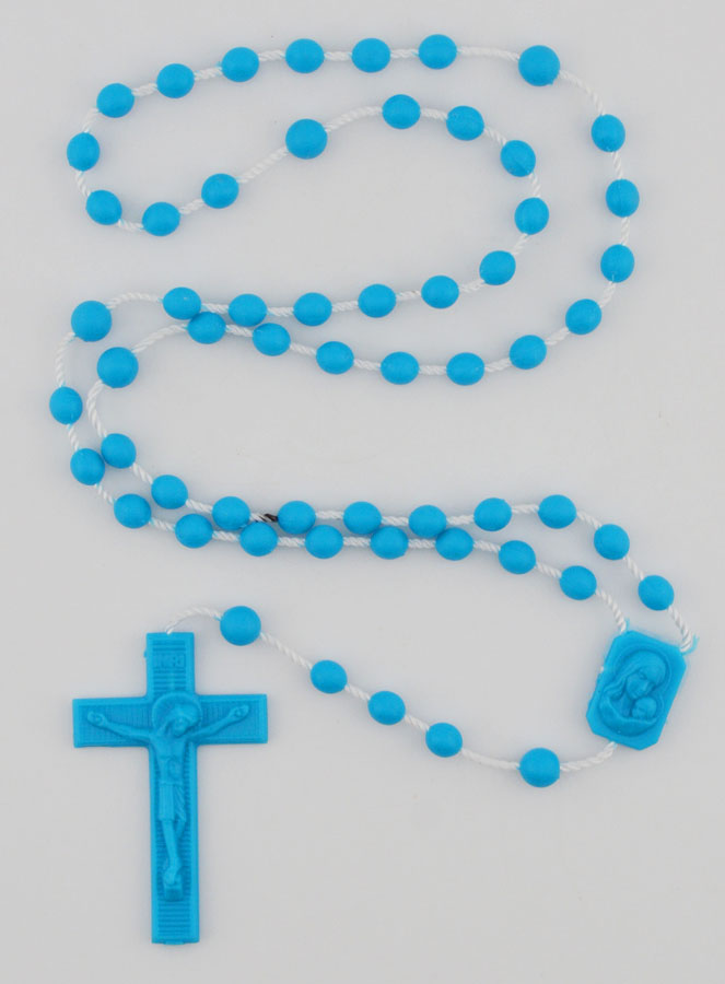 Chapelet Plastique Bleu (pic 1)