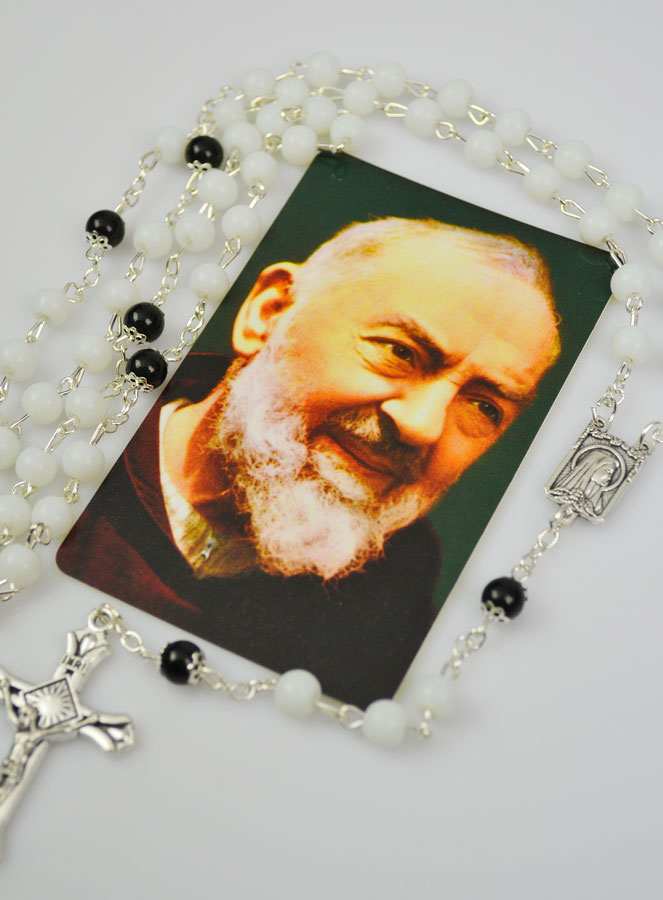 Chapelet Padre Pio en Perles (pic 3)
