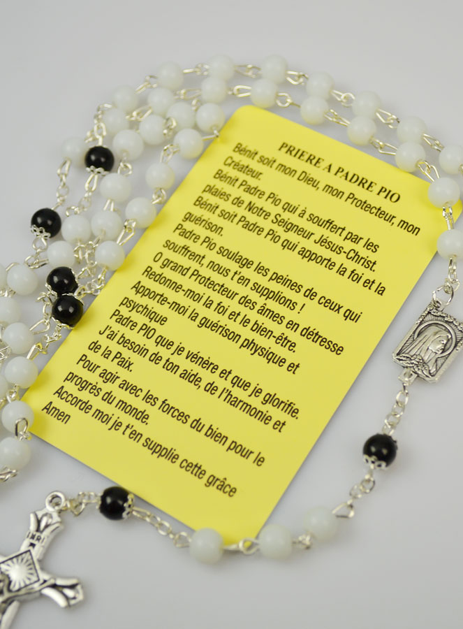Chapelet Padre Pio en Perles (pic 4)