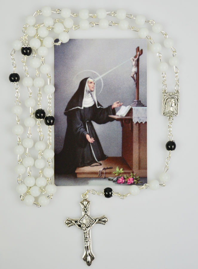 Chapelet Sainte Rita en Perles (pic 2)