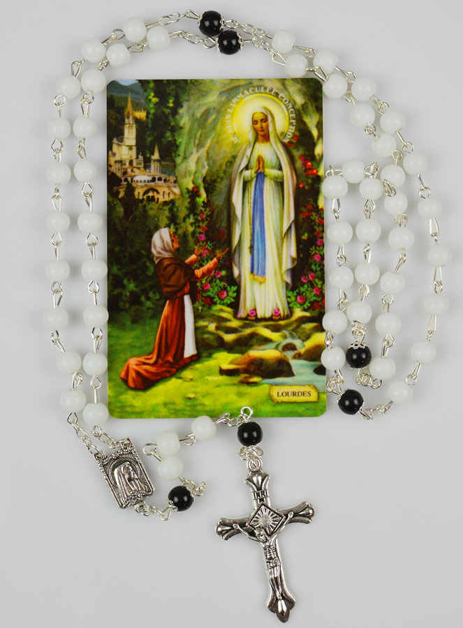 Chapelet Notre Dame de Lourdes en Perles (pic 1)