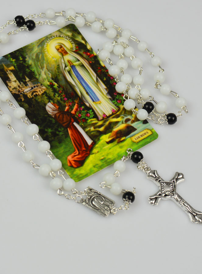 Chapelet Notre Dame de Lourdes en Perles (pic 3)