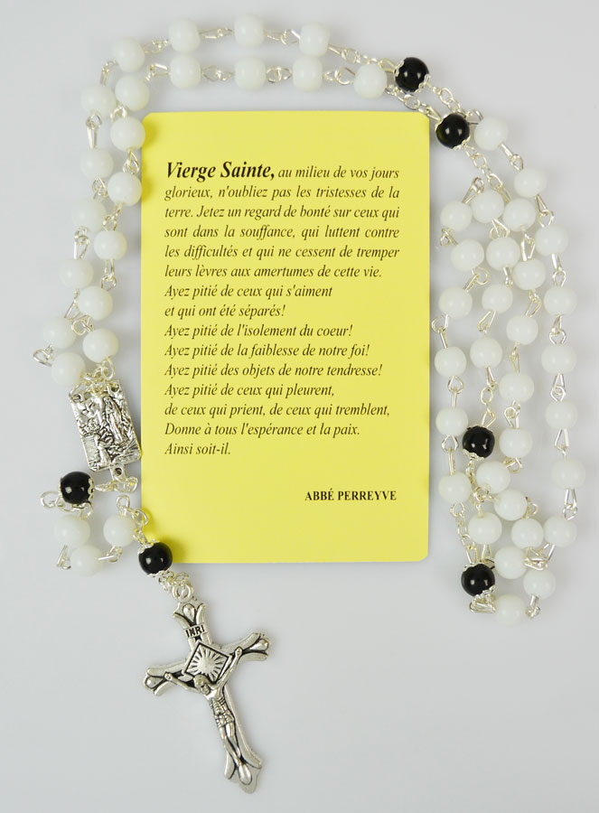 Chapelet Vierge de Lourdes en Perles (pic 4)