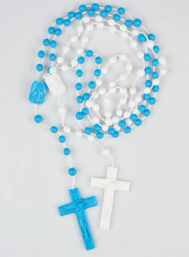 Lot Chapelet Bleu Chapelet Blanc (pic 1)