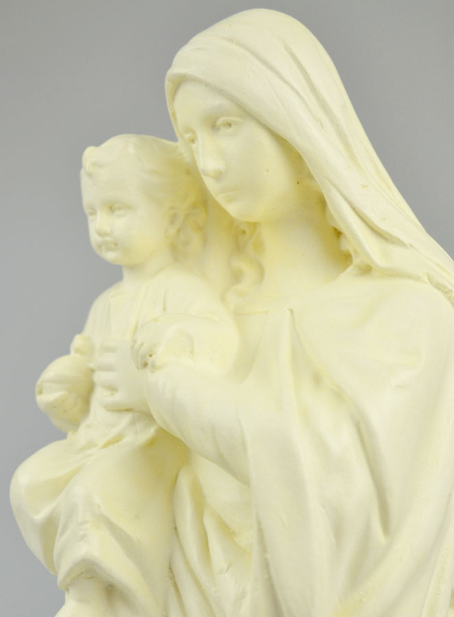 Statue Vierge Marie au Voile (pic 3)