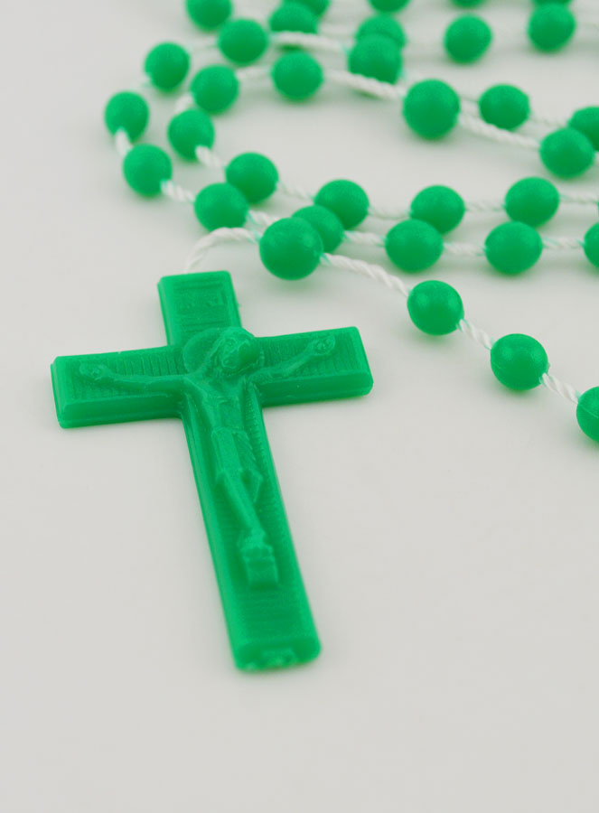 Chapelet Plastique Vert (pic 3)