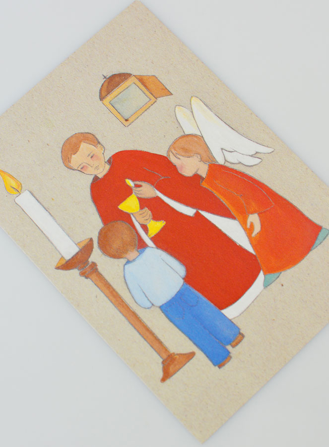 Carte de Communion Ange Rouge (pic 3)