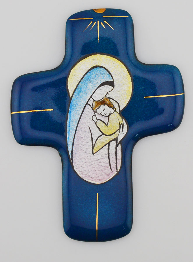 Croix Vierge de la Bonté Emaux du Liban (pic 1)