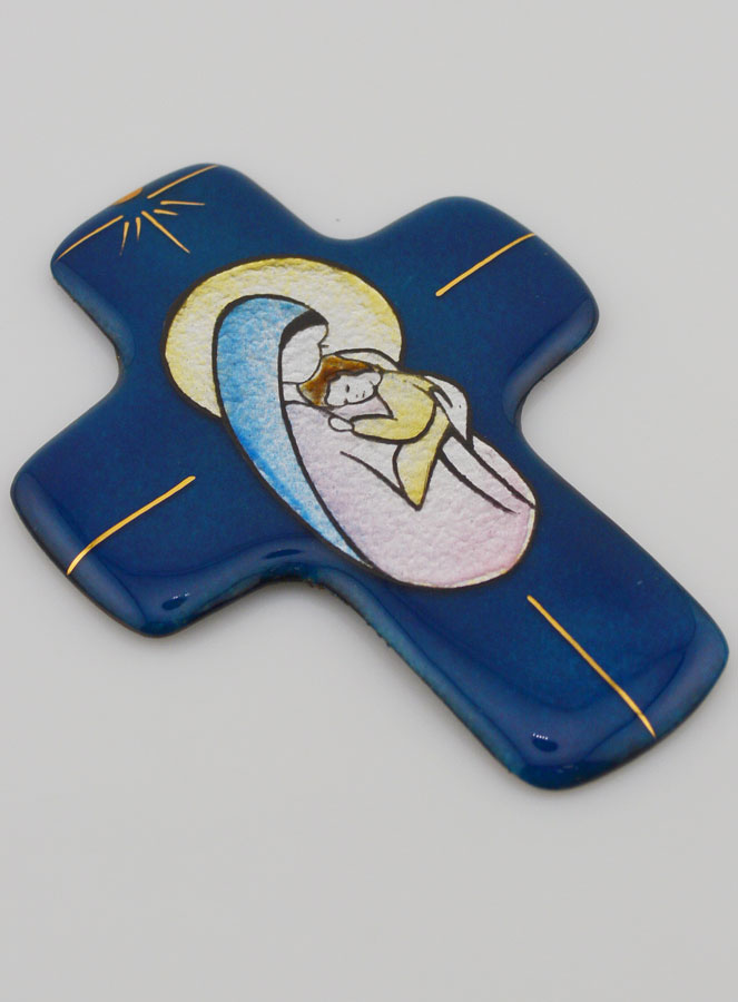 Croix Vierge de la Bonté Emaux du Liban (pic 3)