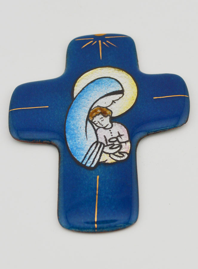 Croix Maternité Vierge Marie Emaux du Liban (pic 2)