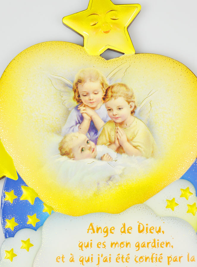 Icône Ange de Dieu en Bois (pic 4)