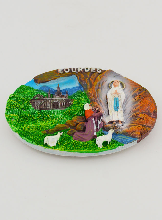Magnet Souvenir Apparitions de Lourdes (pic 2)