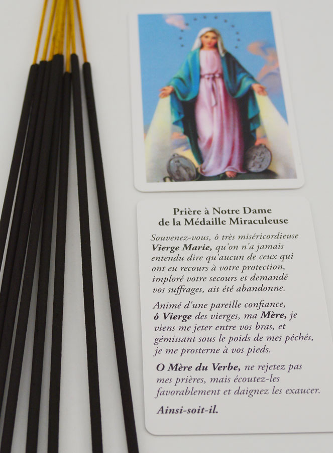 Encens Vierge Auxiliatrice (pic 4)