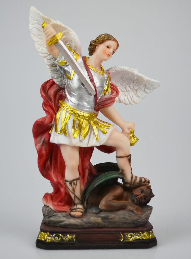 Statue Saint Michel 20cm (pic 1)