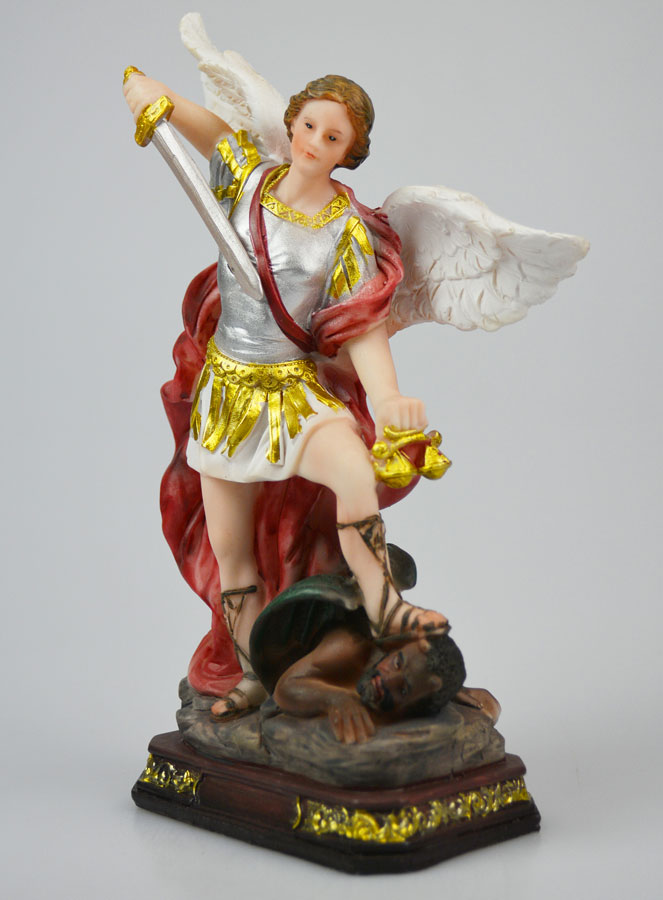 Statue Saint Michel 20cm (pic 2)