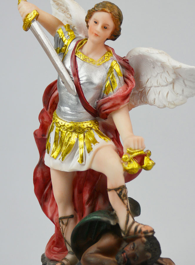 Statue Saint Michel 20cm (pic 4)