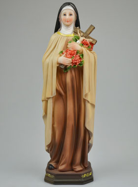 Statue Sainte Thérèse 30cm (pic 1)