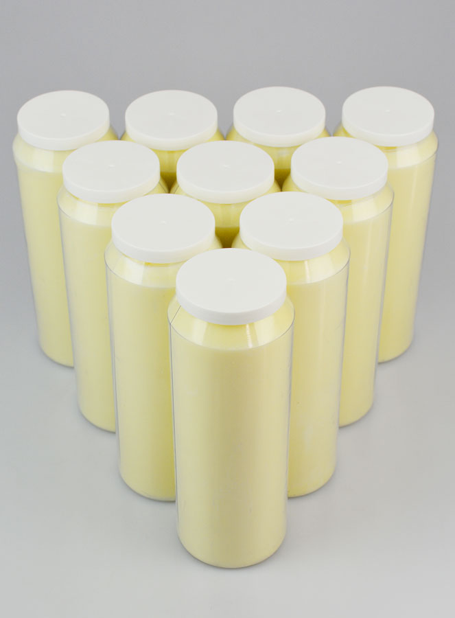 Lot de 10 Bougies Neuvaine Blanche (pic 2)