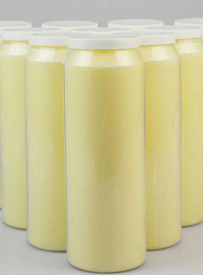 Lot de 10 Bougies Neuvaine Blanche (pic 3)