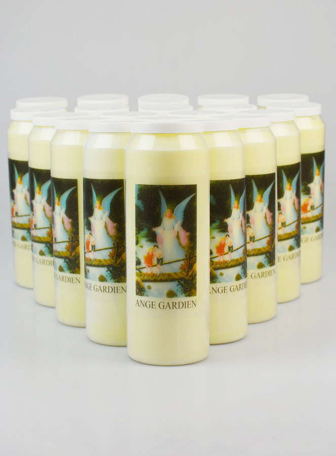 Lot de 20 Bougies de Neuvaine Ange-Gardien (pic 1)