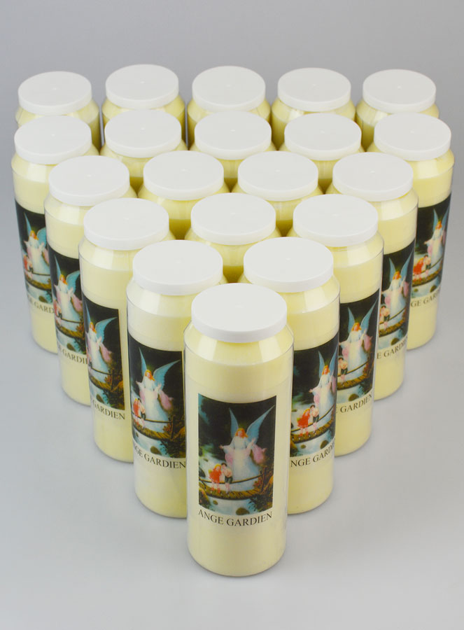 Lot de 20 Bougies de Neuvaine Ange-Gardien (pic 2)