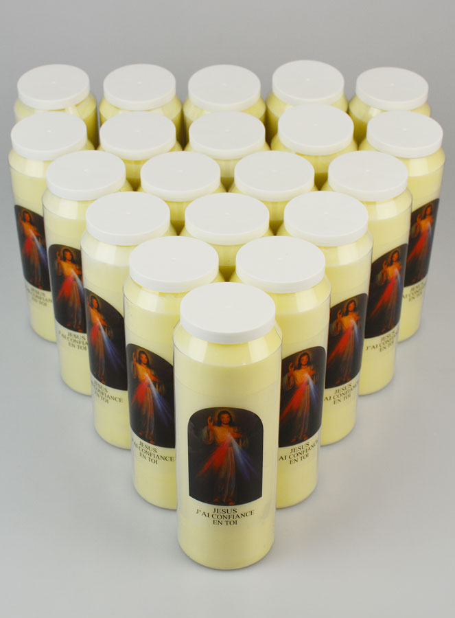 Lot de 20 Bougies Neuvaine Miséricorde Divine (pic 2)