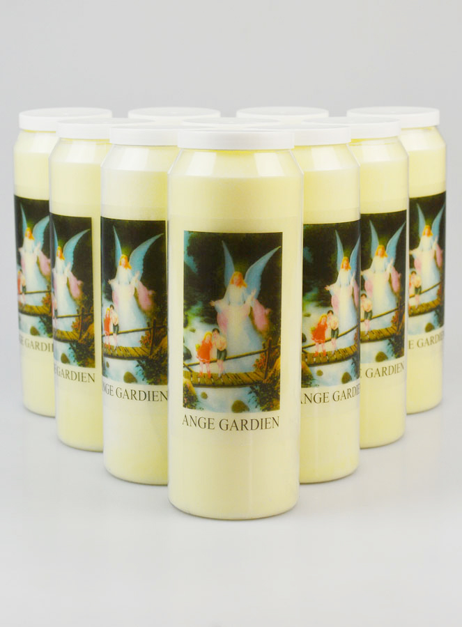 Lot de 10 Bougies de Neuvaine Ange-Gardien (pic 1)