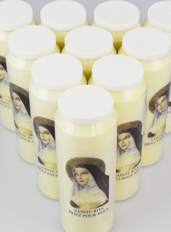 Lot de 10 Bougies de Neuvaine Sainte Rita (pic 4)
