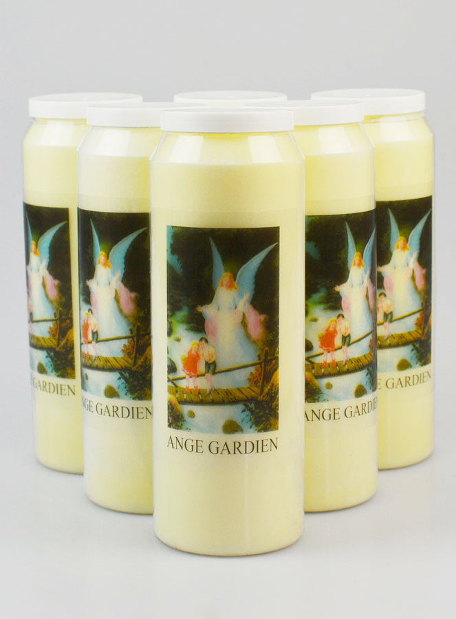 Lot de 6 Bougies de Neuvaine Ange-Gardien (pic 1)