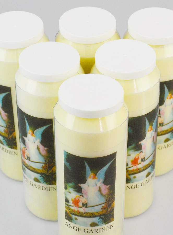Lot de 6 Bougies de Neuvaine Ange-Gardien (pic 4)